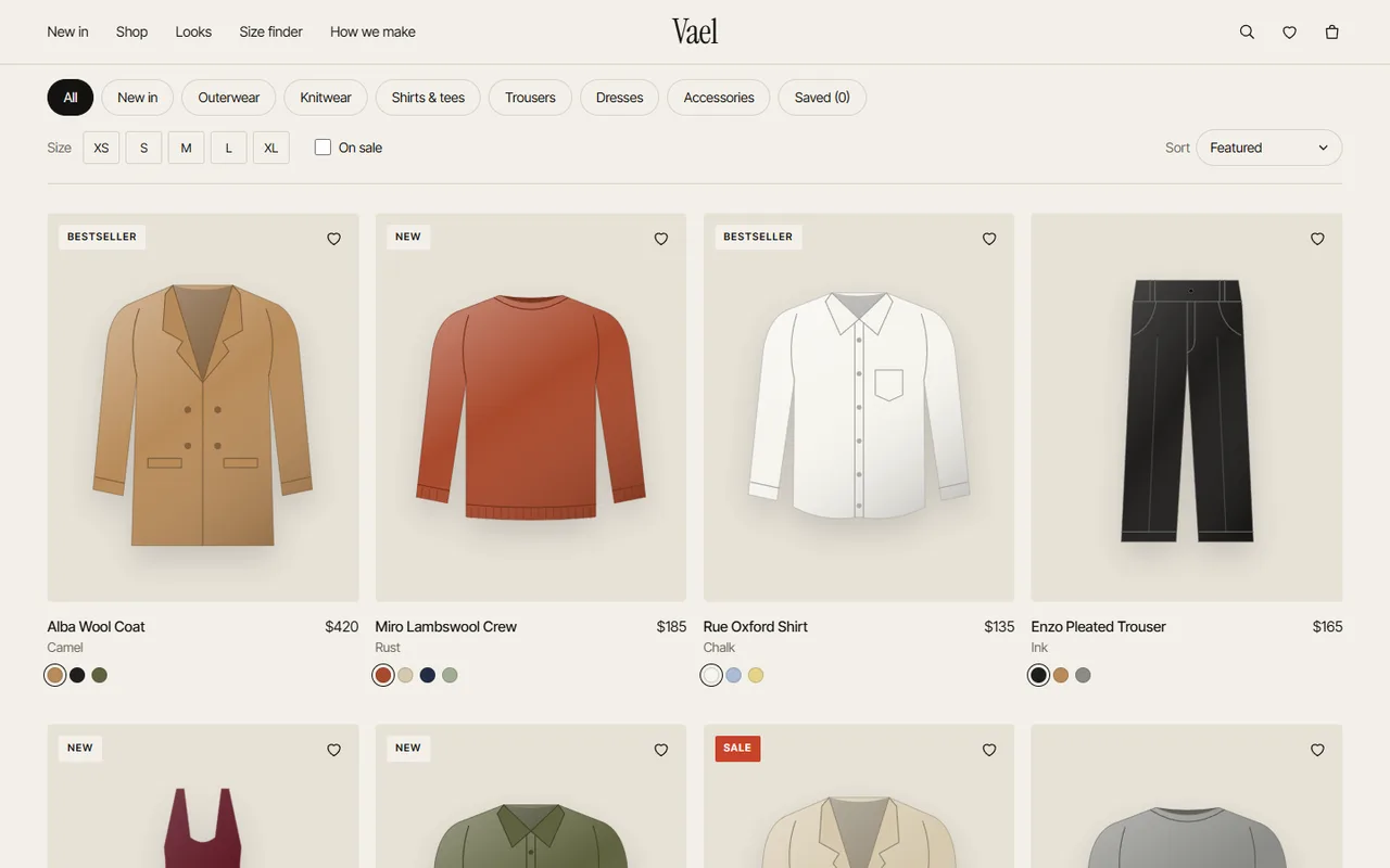 Vael: Collection